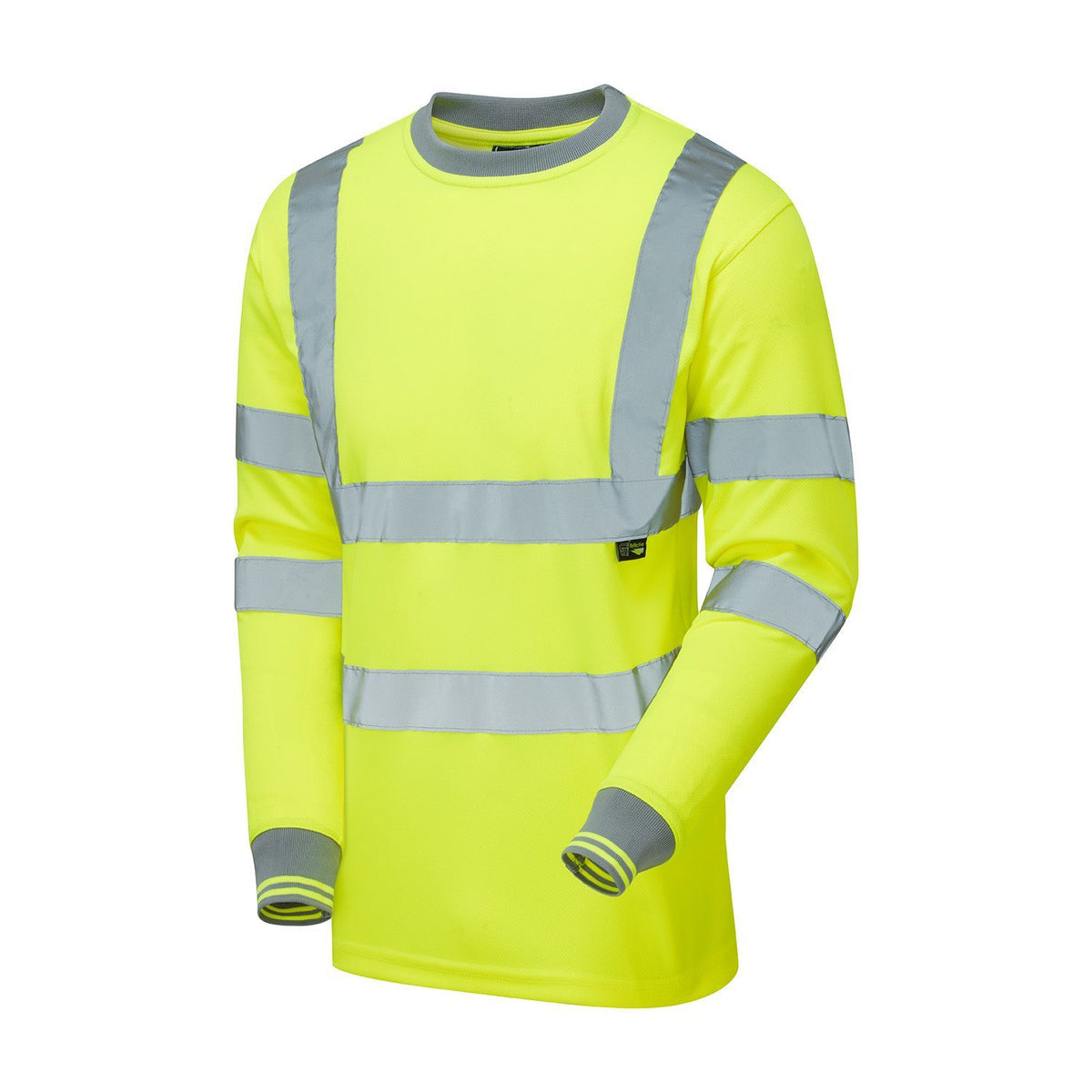 Supertouch - HV Long Sleeve Bird Eye T-Shirt, main product image