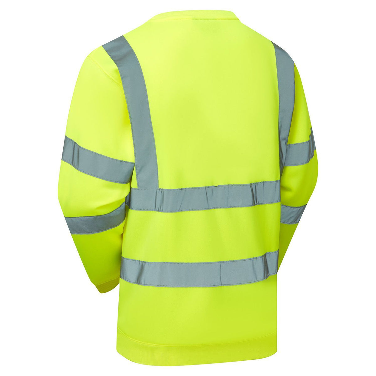 Supertouch Blue Sphere - Supertouch Eco Hi Vis Yellow Sweatshirt, image 4