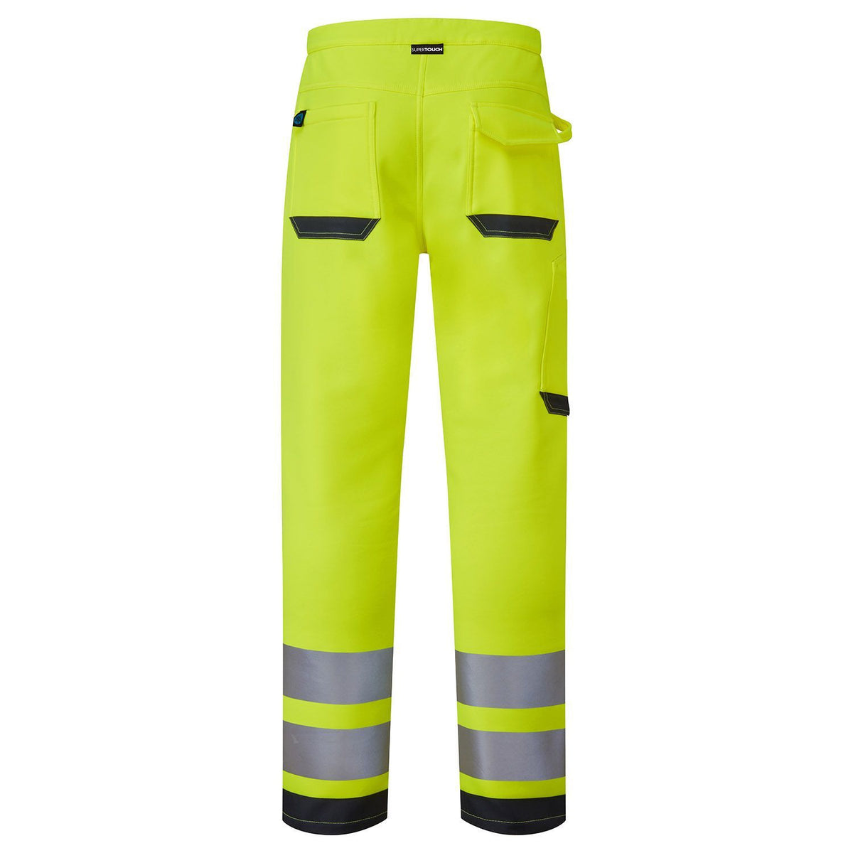 Supertouch Blue Sphere - System Hi-Vis Eco Stretch Softshell Yellow Trouser, image 2