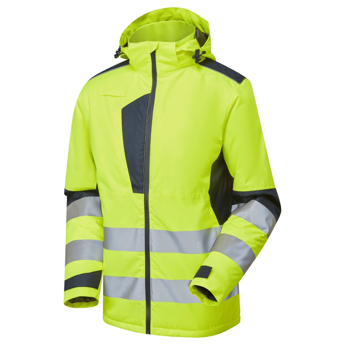 Supertouch Blue Sphere - System Hi Vis Eco Thermal Waterproof Yellow/Navy Jacket, image 2