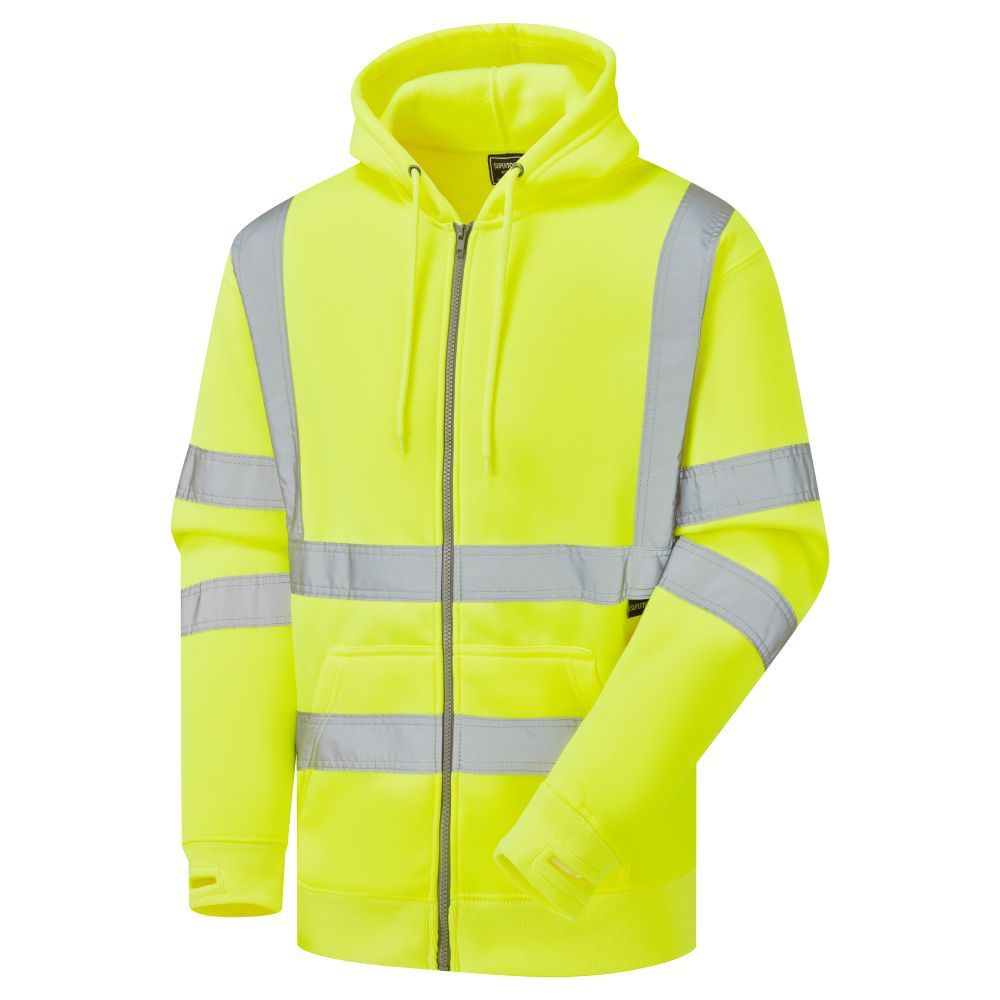 Supertouch - Hi Vis Zipped Hoodie, main product image