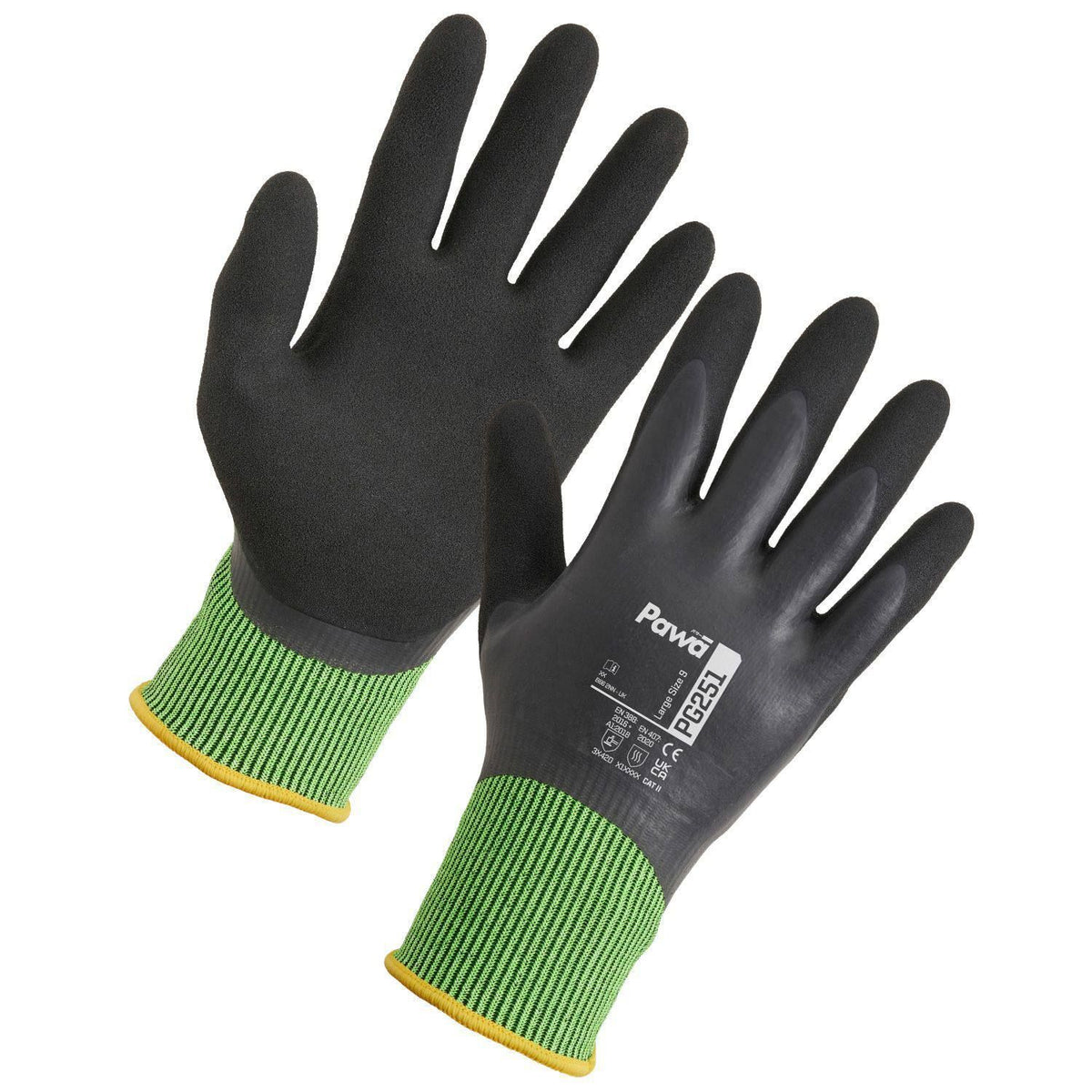Pawa PG251 Water-Repellent Anti-Cut Gloves, image 2