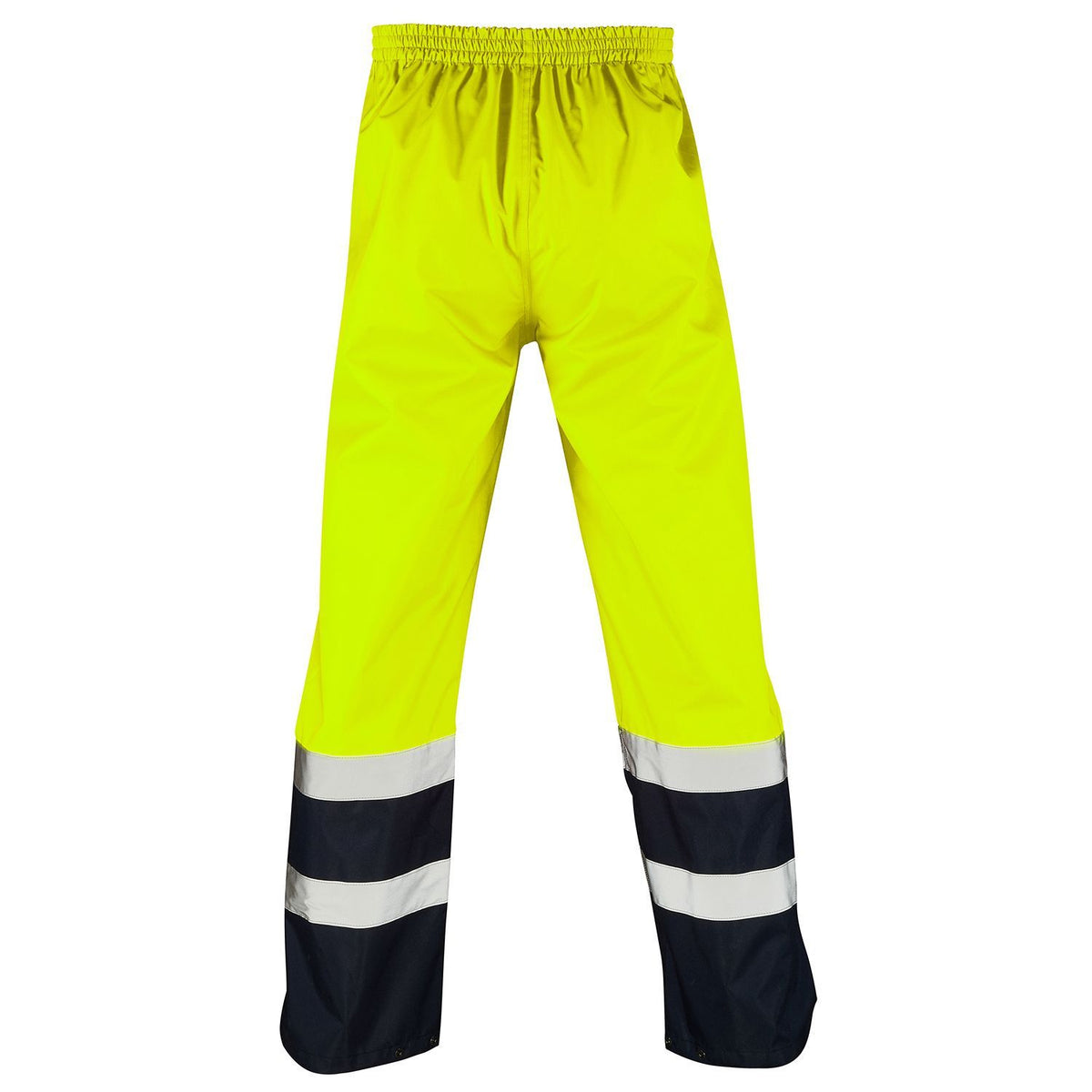 Supertouch Hi Vis Yellow 2 Tone Overtrousers, image 2