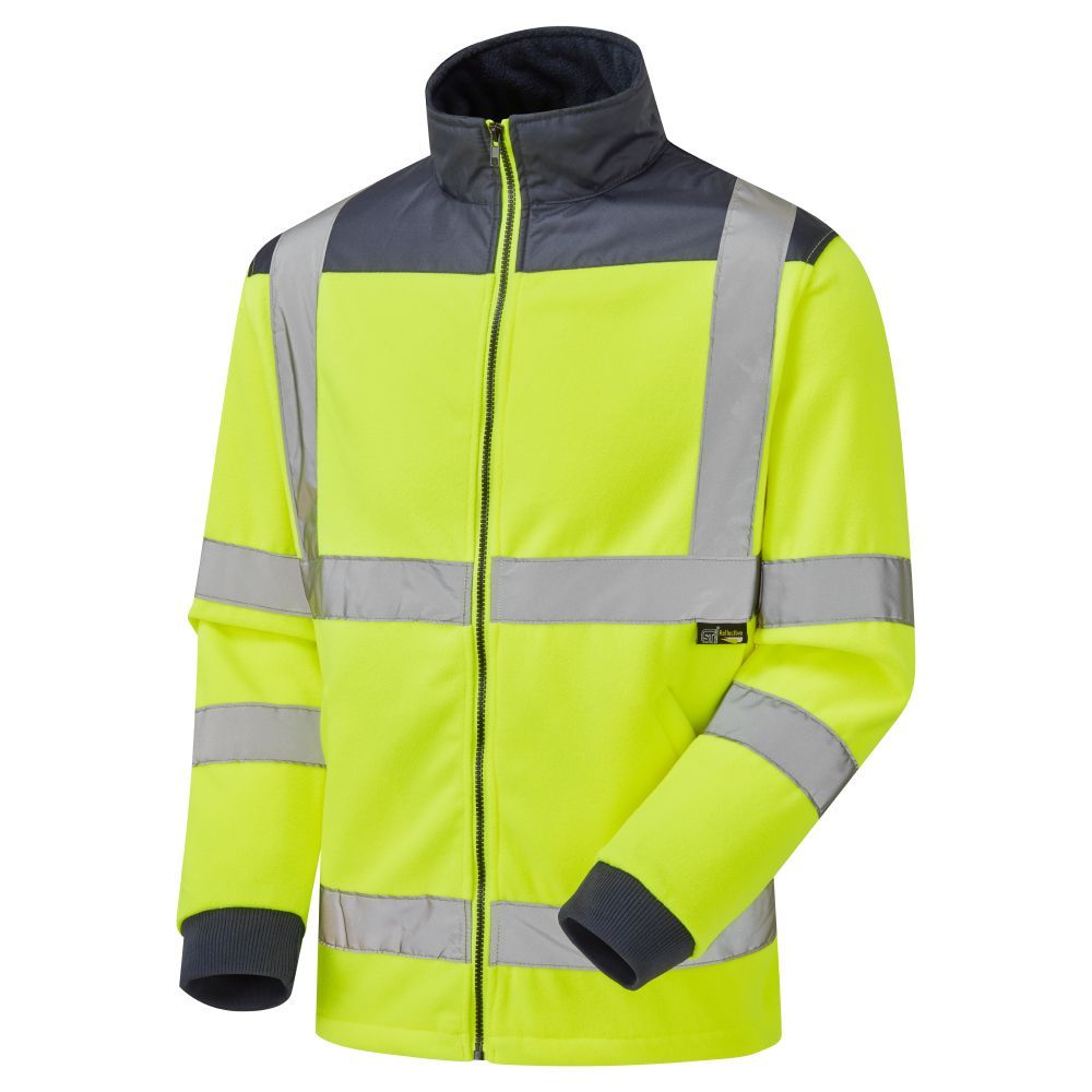 Supertouch - Hi Vis Fleece Jacket - Rain Patch, main product image