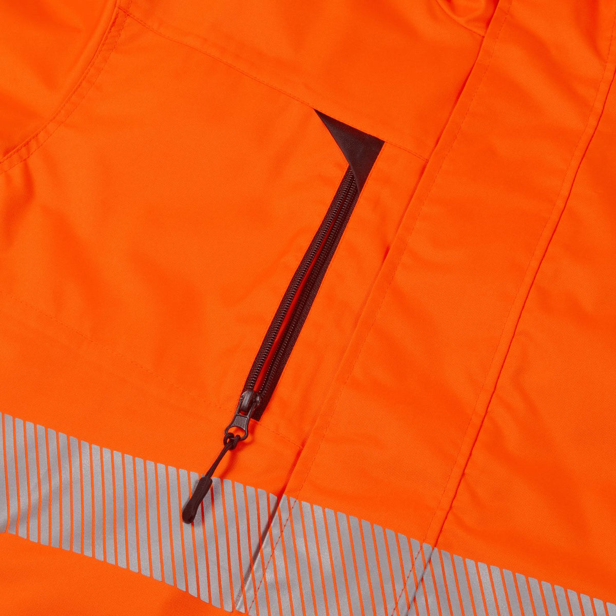 Supertouch Blue Sphere - Essentials Hi-Vis Eco Orange/Navy Insulated Jacket, image 5