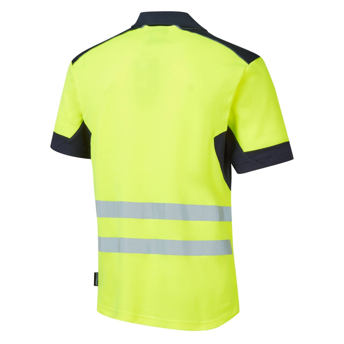 Supertouch Blue Sphere - System Hi-Vis Eco Yellow CottonCool Short Sleeve Polo, image 3