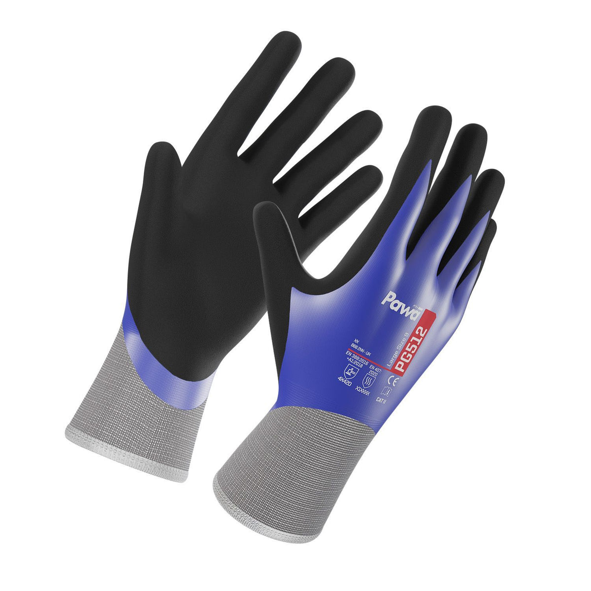 Pawa PG512 Oil Resistant Anti-Cut Gloves, main product image