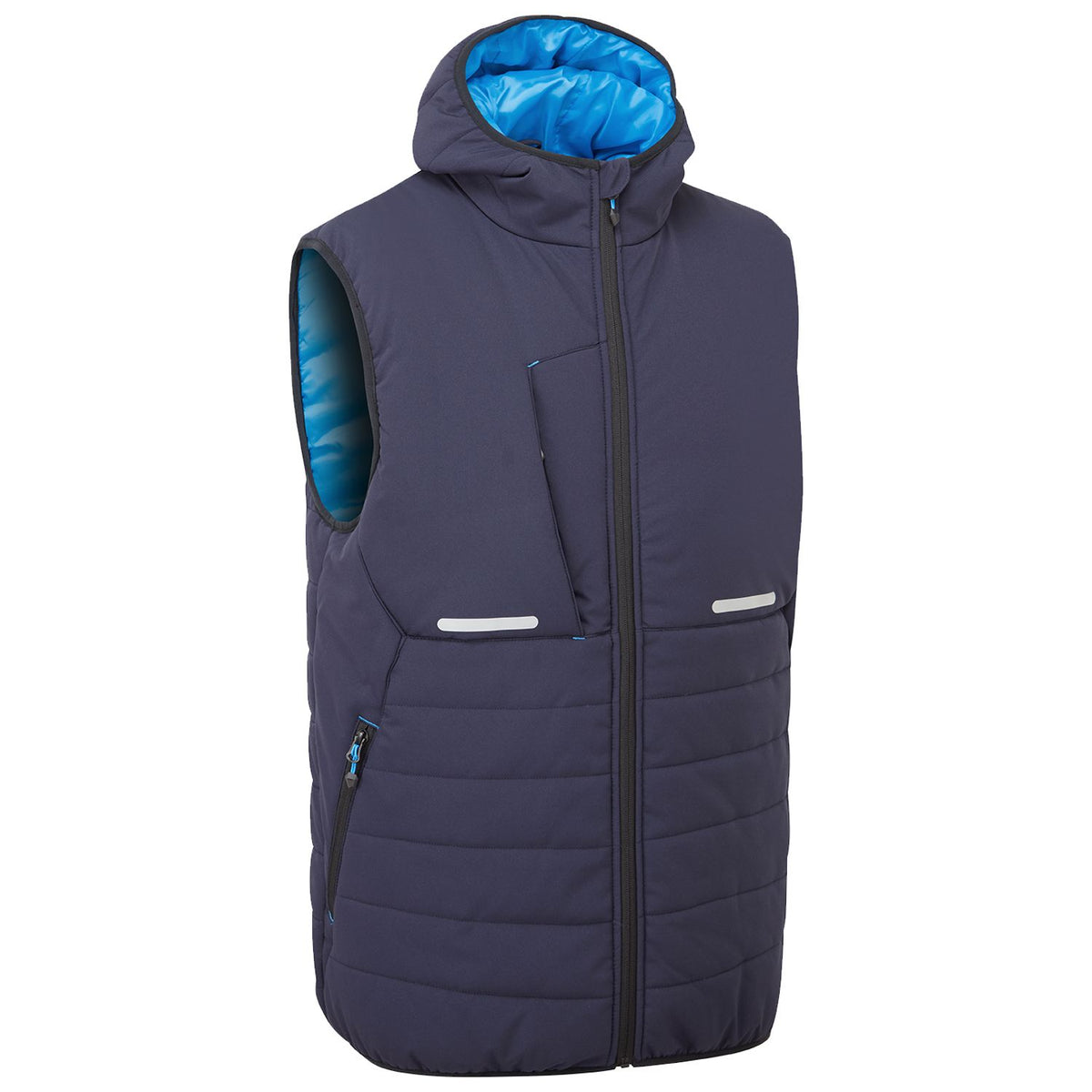 Supertouch Eco Thermal Navy Padded Bodywarmer, main product image