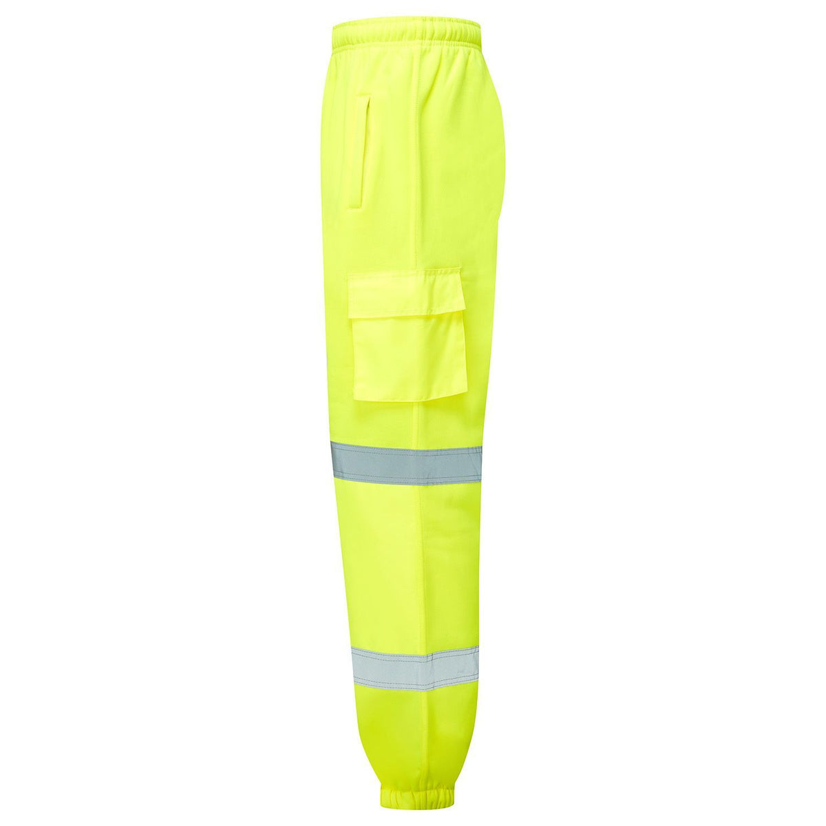 Supertouch Blue Sphere - Supertouch Eco Hi Vis Yellow Jogging Bottoms, image 4