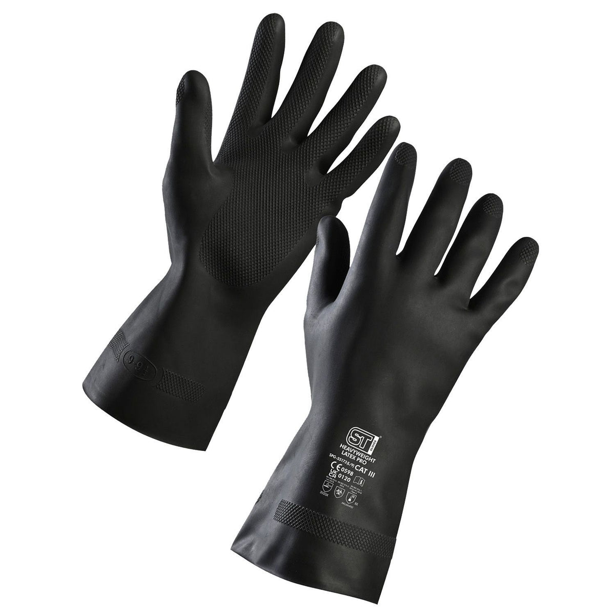 Supertouch Heavyweight Latex Pro Chemical Gloves, main product image