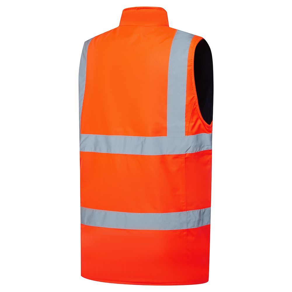Supertouch - Ladies Hi Vis Orange Anjali Body Warmer, image 2