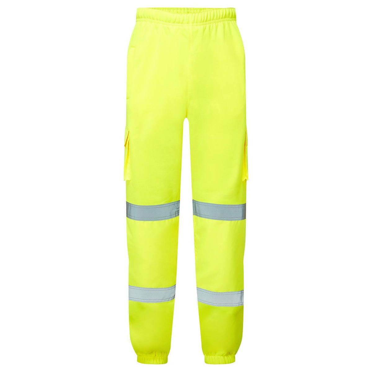 Supertouch Blue Sphere - Supertouch Eco Hi Vis Yellow Jogging Bottoms, main product image