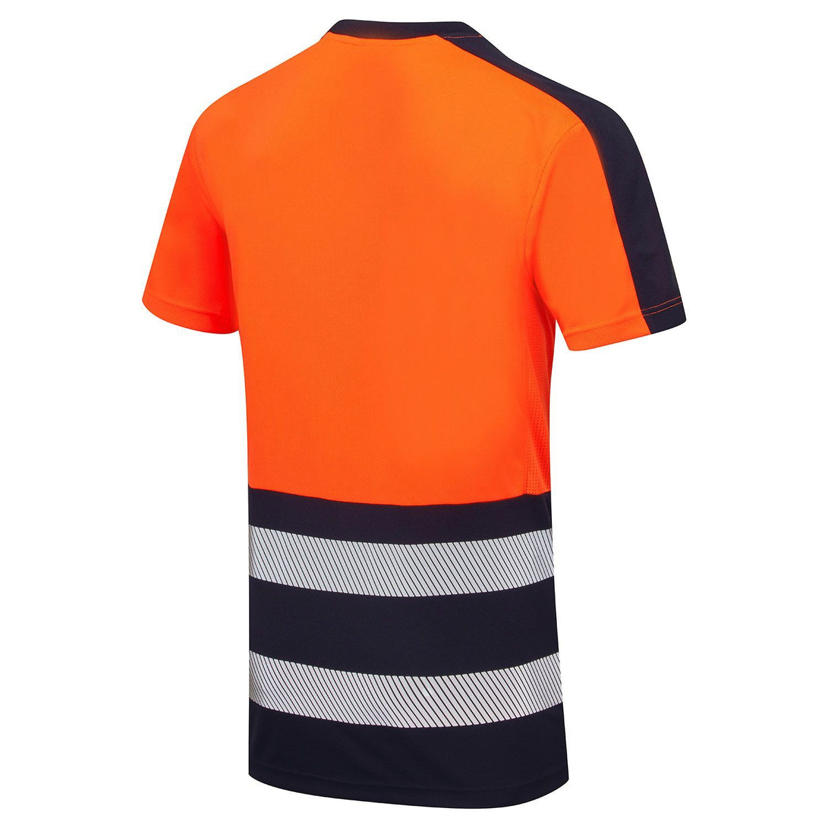 Supertouch Blue Sphere - Essentials Hi Vis Eco CoolAir Orange T-Shirt, image 3