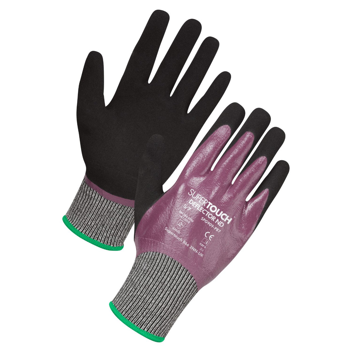 Supertouch Deflector ND Cut Level D Oil Resistant Gloves, main product image