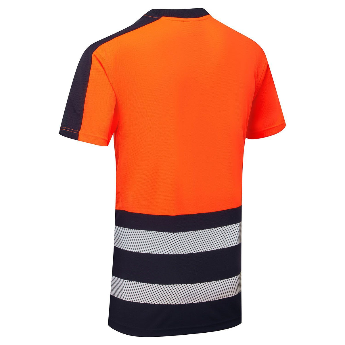 Supertouch Blue Sphere - Essentials Hi Vis Eco CoolAir Orange T-Shirt, image 2