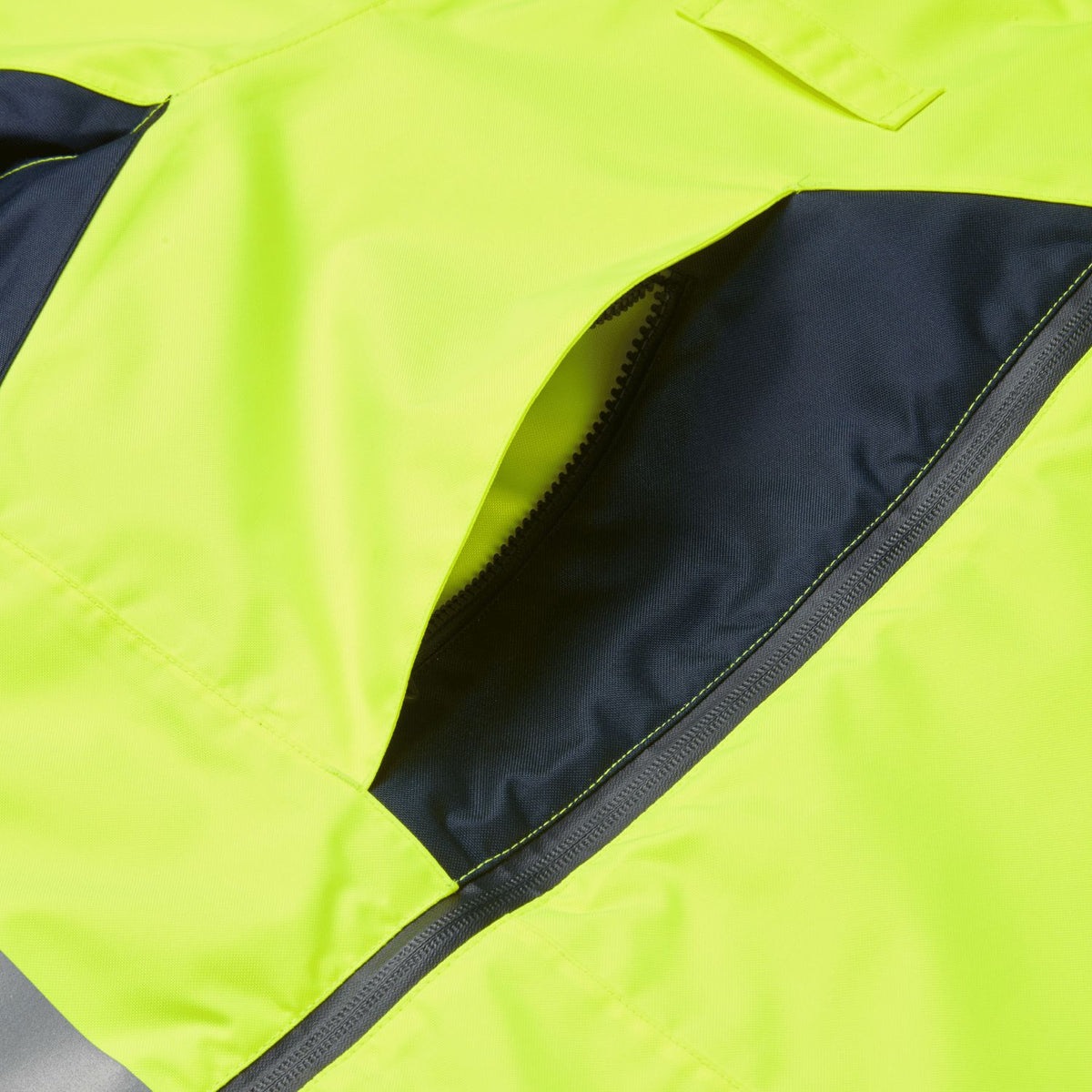 Supertouch Blue Sphere - System Hi Vis Eco Thermal Waterproof Yellow/Navy Jacket, image 4