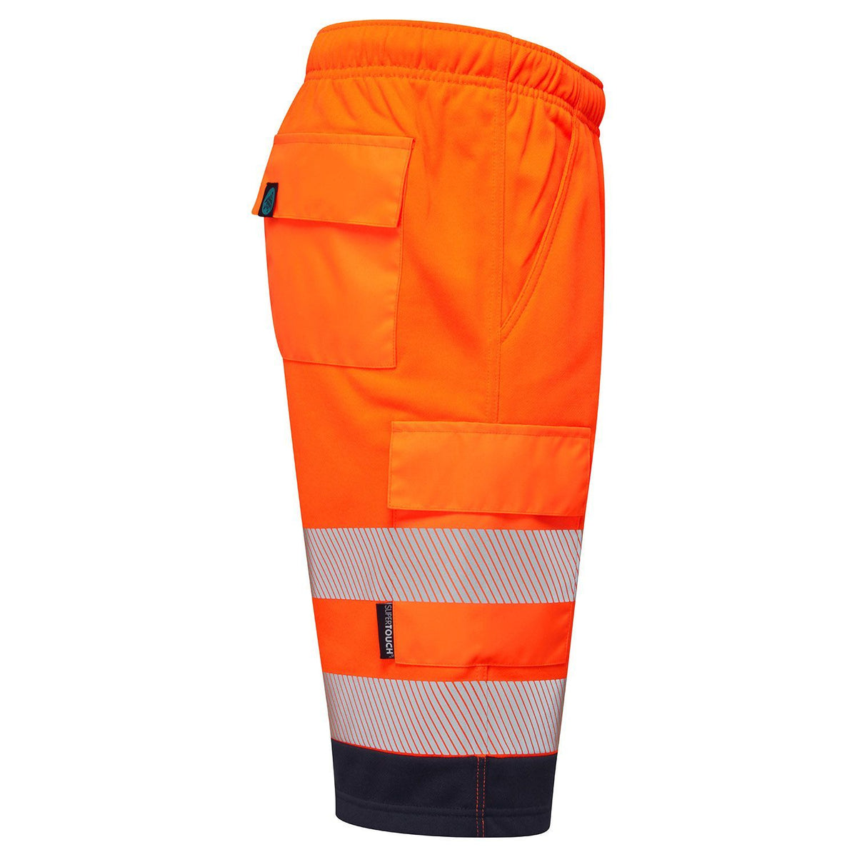 Supertouch Blue Sphere - Essentials Hi-Vis Eco CottonCool Orange Shorts, image 5