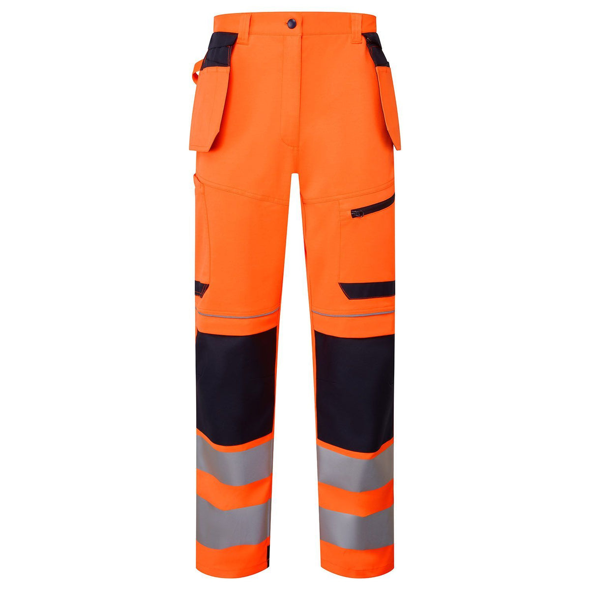 Supertouch Blue Sphere - System Hi-Vis Eco Stretch Removable Holster Orange Trousers, main product image