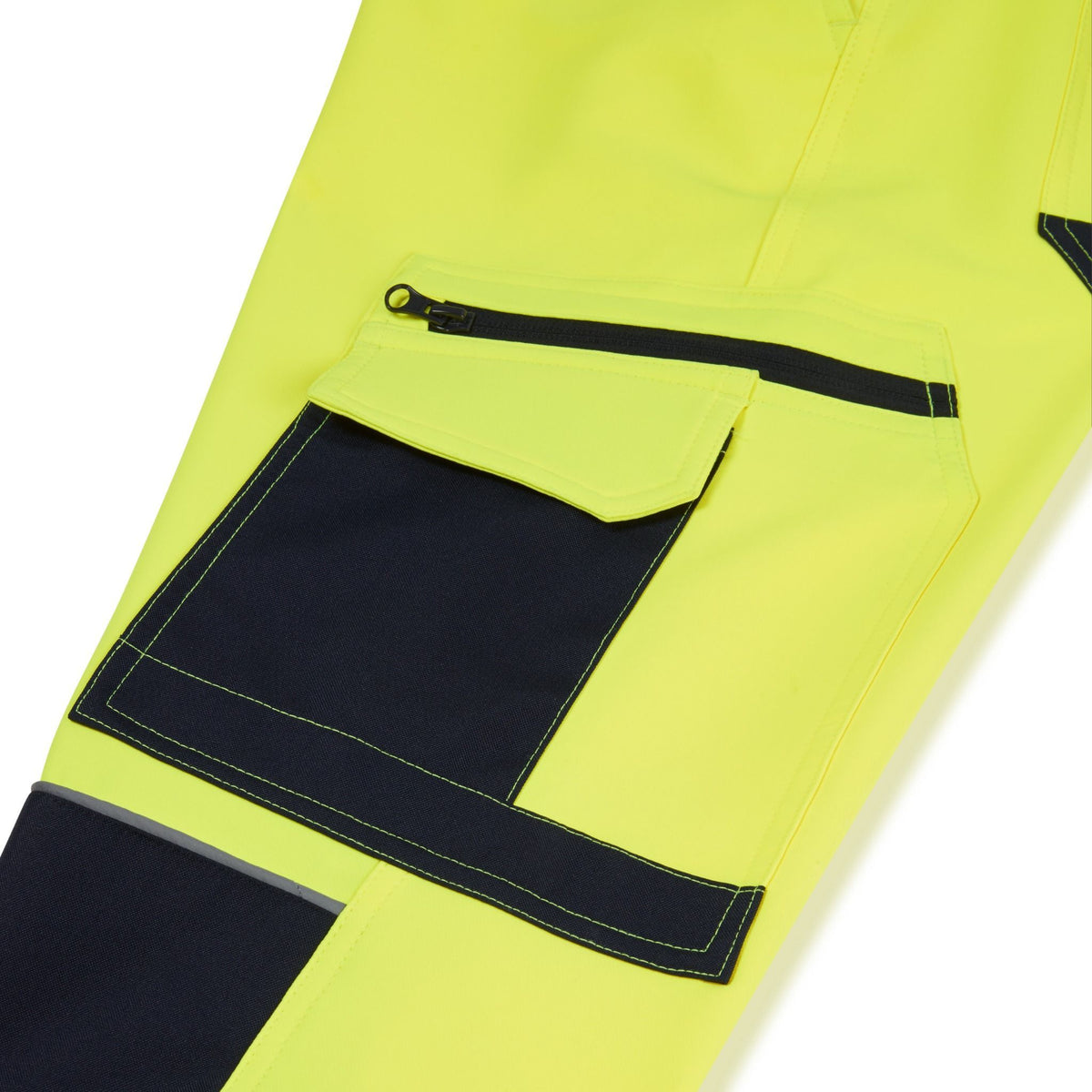 Supertouch Blue Sphere - System Hi-Vis Eco Stretch Jogger Yellow Trouser, image 5