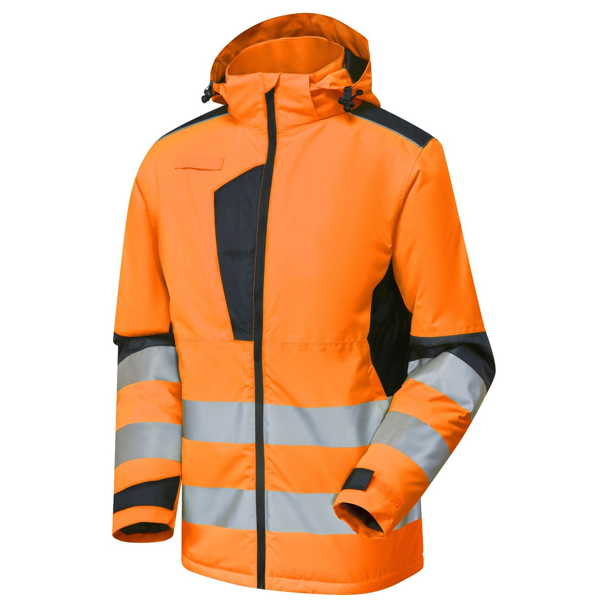 Supertouch Blue Sphere - System Hi Vis Eco Thermal Waterproof Orange/Navy Jacket, image 2