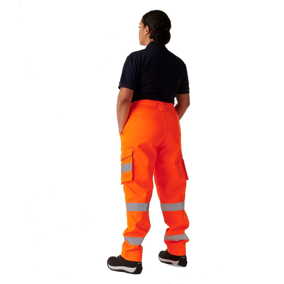 Supertouch - Ladies Hi Vis Orange Hana Combat Trouser, image 6