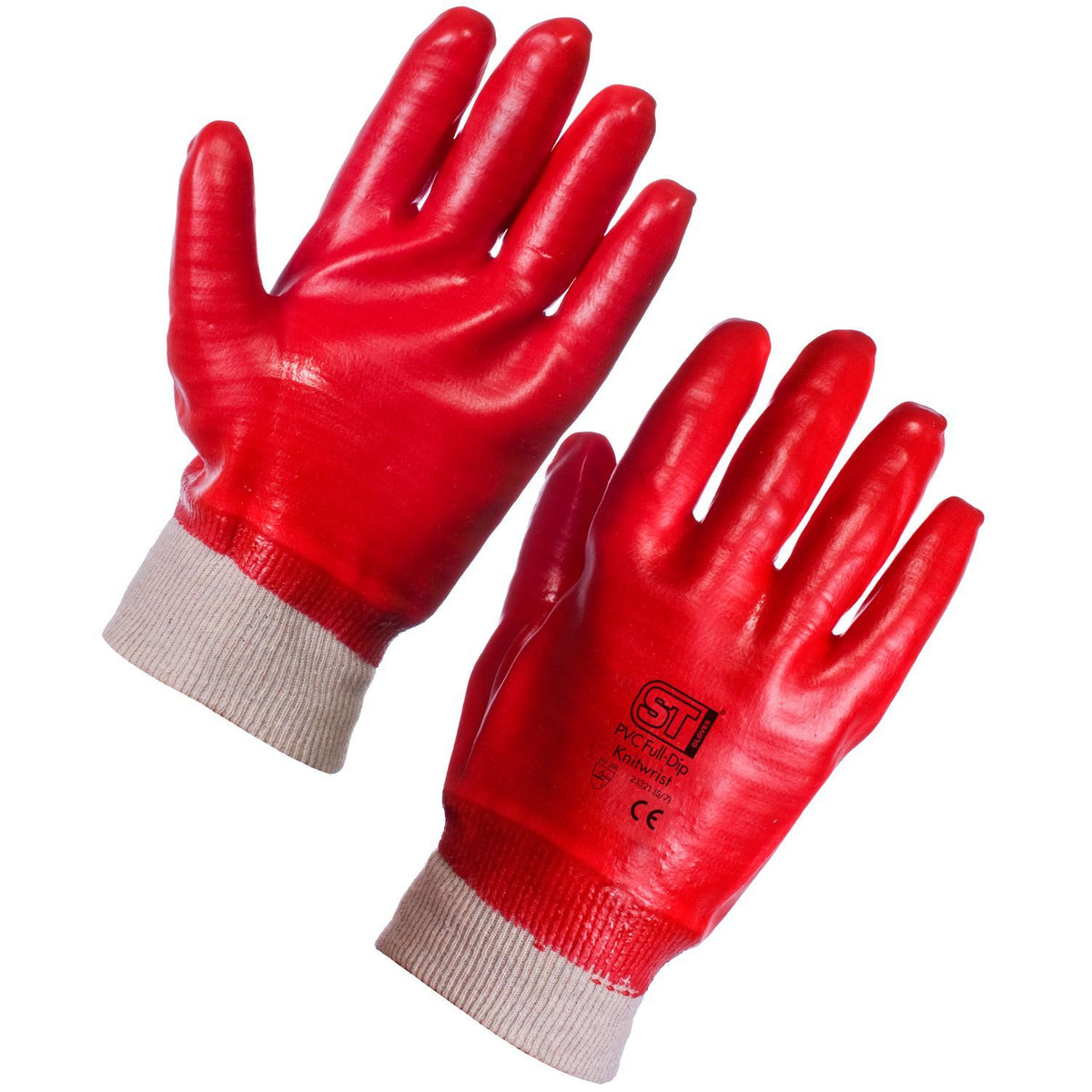 Supertouch - PVC Dip Knit Wrist - Full Dip, main product image