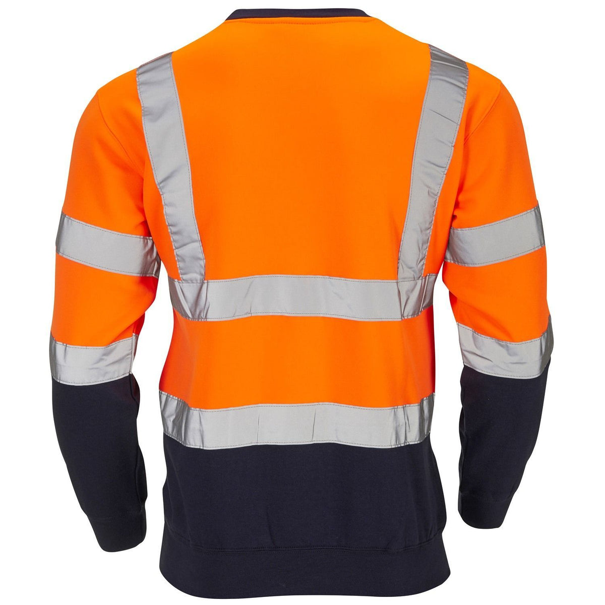 Supertouch Hi-Vis 2 Tone Orange Sweatshirt, image 2