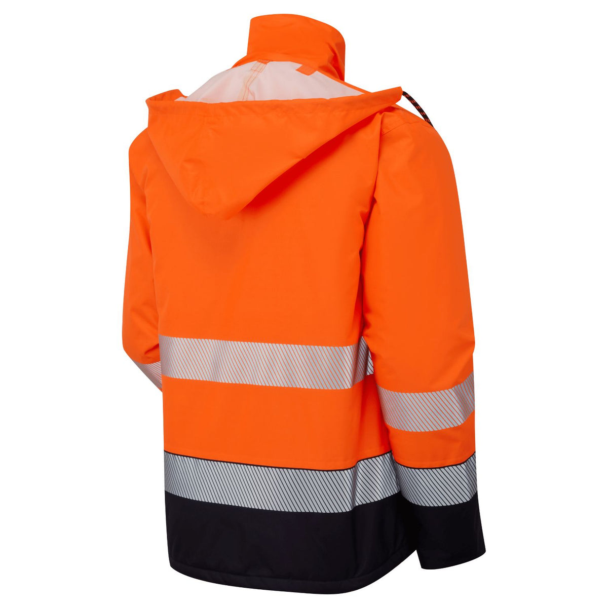 Supertouch Blue Sphere - Essentials Hi-Vis Eco Orange/Navy Insulated Jacket, image 2