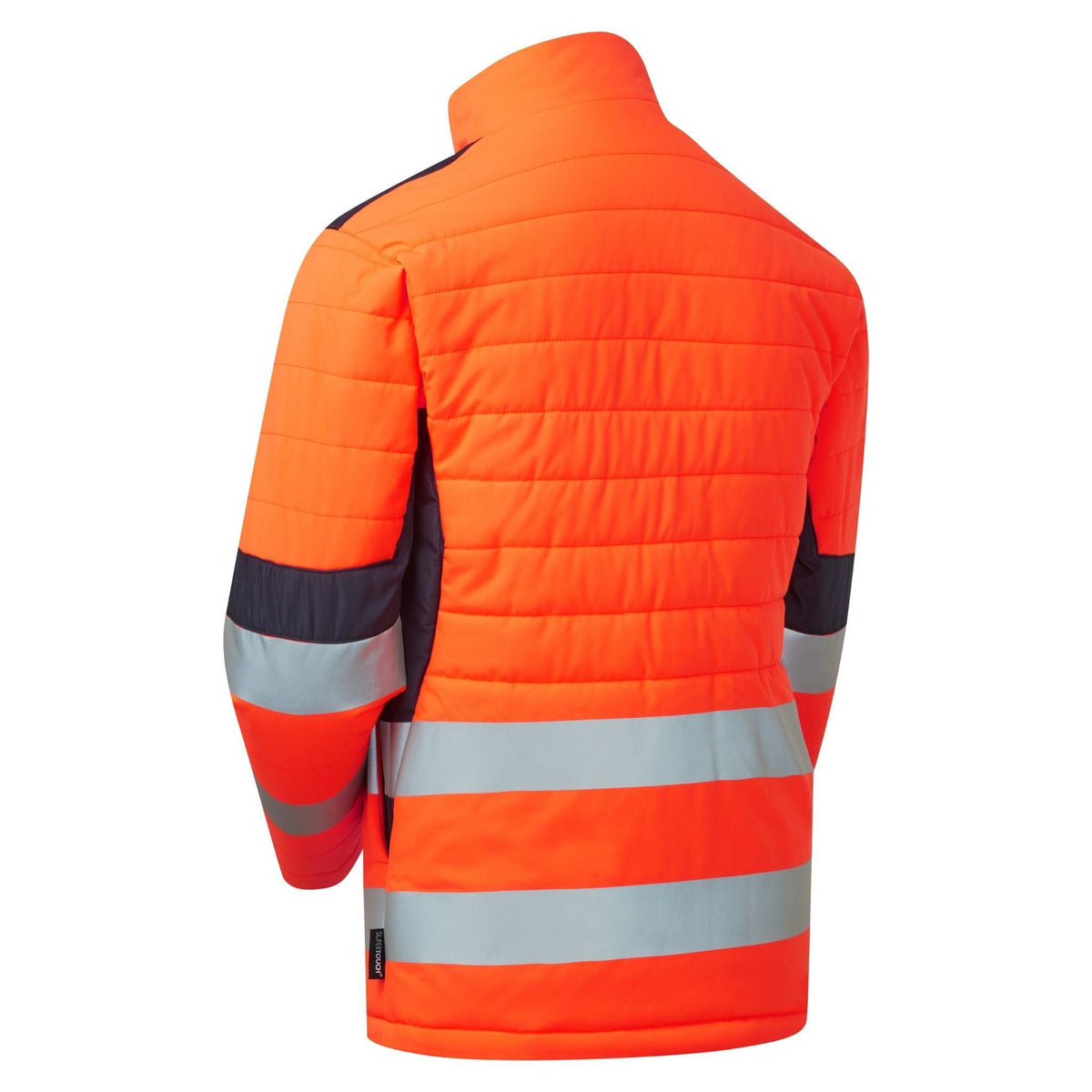 Supertouch Blue Sphere - System High Vis Eco Two Tone Orange Thermal Baffle Jacket, image 4