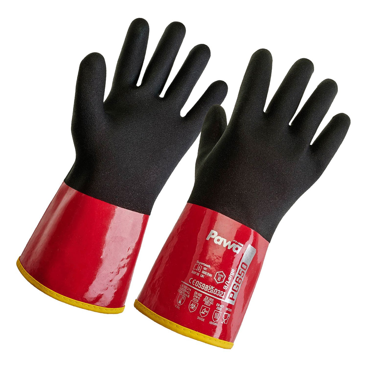 Pawa PG650 Type B Chemical and Cut Resistant Gauntlet, main product image