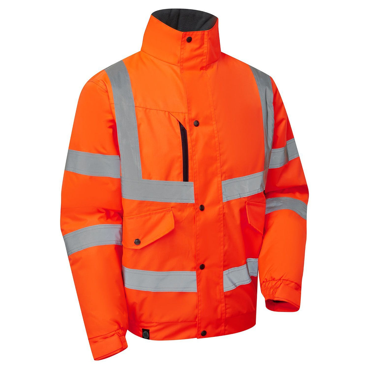 Supertouch Blue Sphere - Supertouch Eco Hi Vis Orange Bomber Jacket, image 2