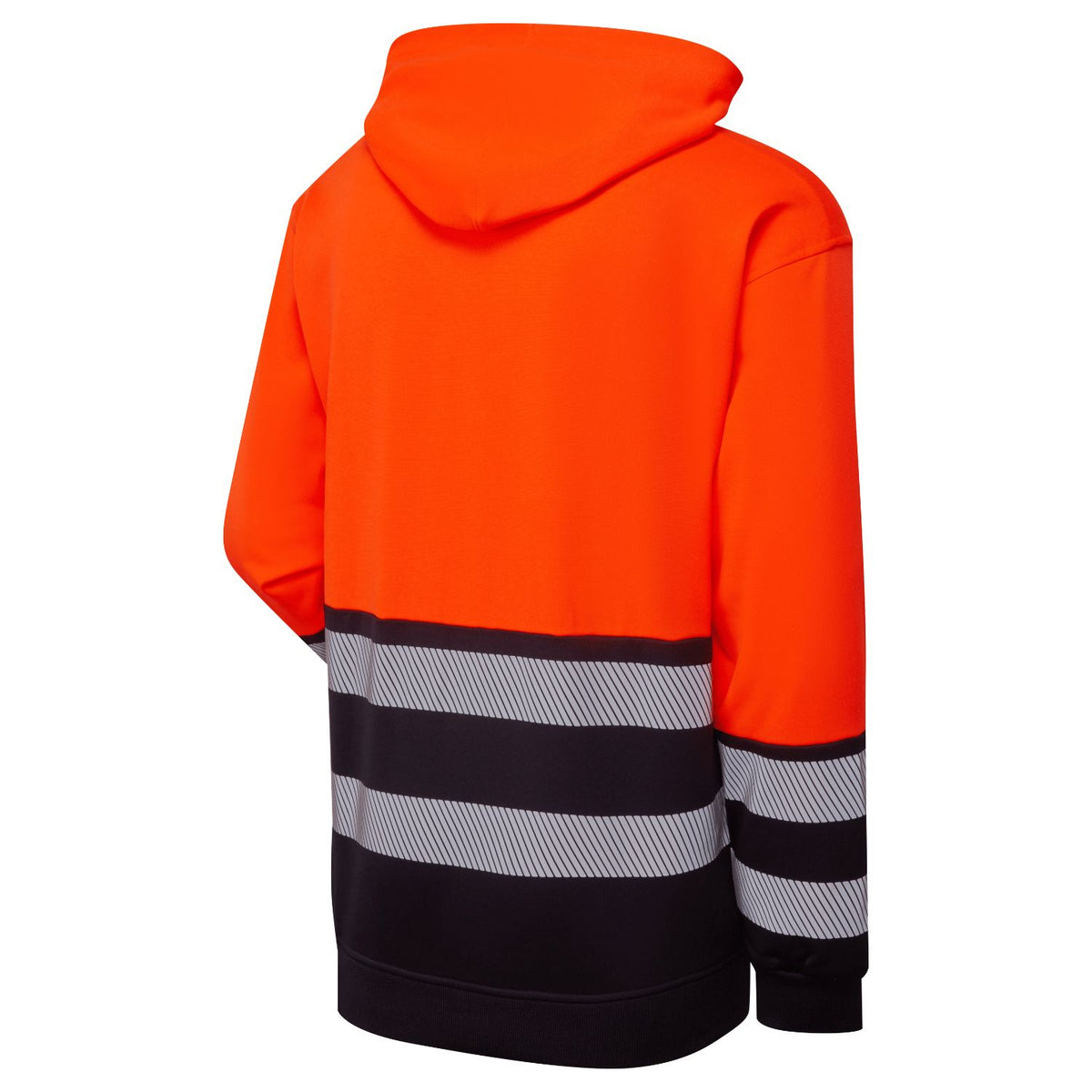 Supertouch Blue Sphere - Essentials Hi-Vis Eco CottonCool Orange/Navy Hoodie, image 3