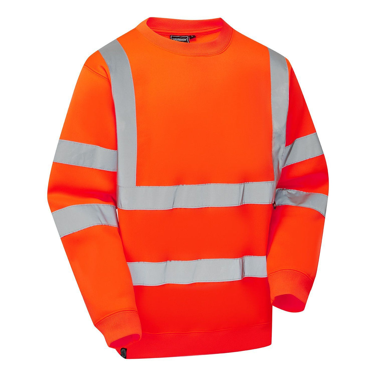 Supertouch Blue Sphere - Supertouch Eco Hi Vis Orange Sweatshirt, image 2
