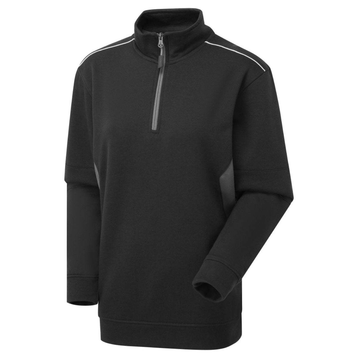 Supertouch Blue Sphere - System Eco Women's Navy/Royal Blue Quarter Zip Sweatshirt, main product image