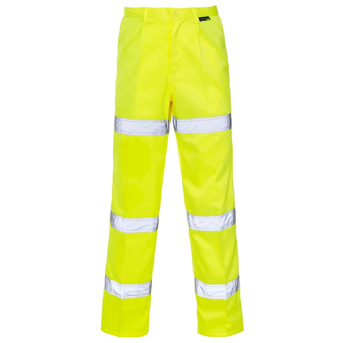 Supertouch - Hi Vis 3 Band Polycotton Trousers, main product image