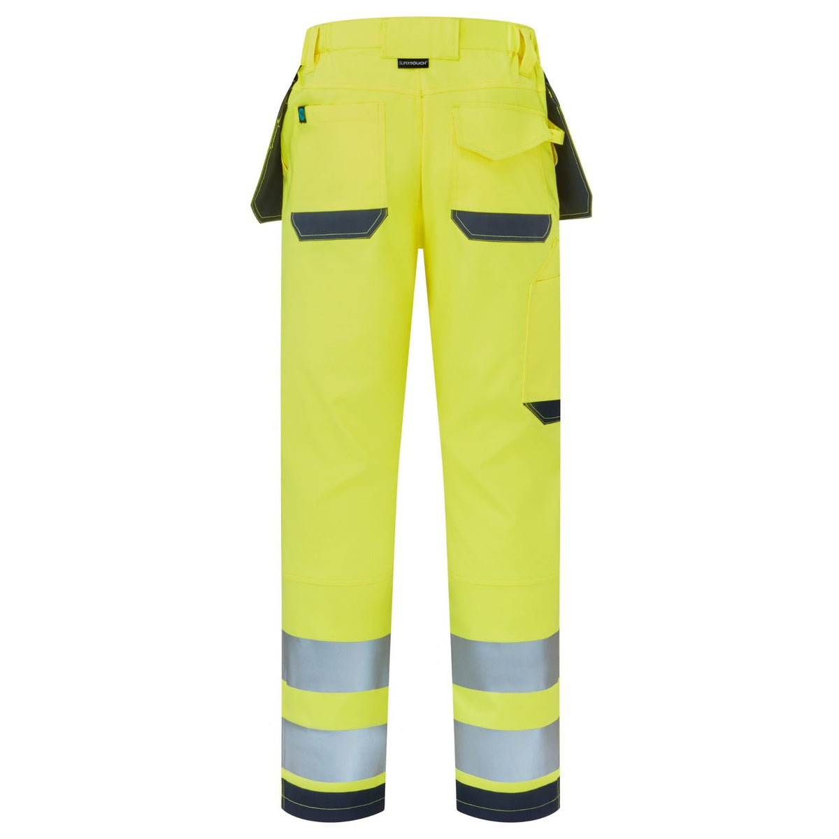 Supertouch Blue Sphere - System Hi-Vis Eco Stretch Removable Holster Yellow Trousers, image 2