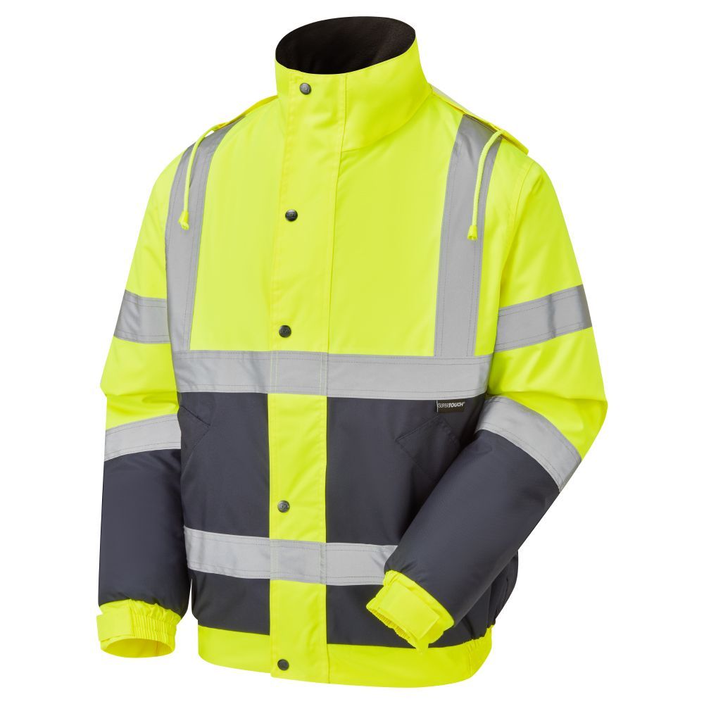 Supertouch - Hi Vis 2 Tone Bomber Jacket, main product image