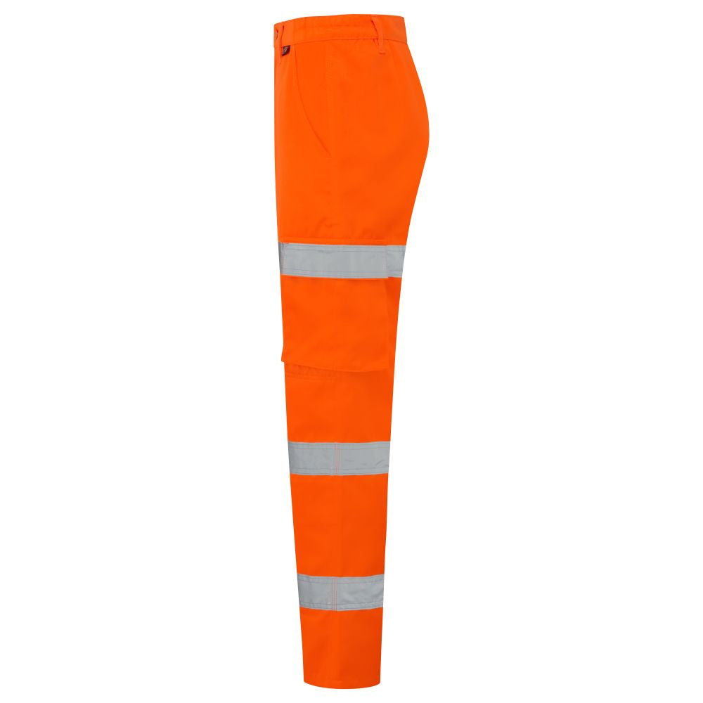 Supertouch - Hi Vis 3 Band Combat Trousers, image 3