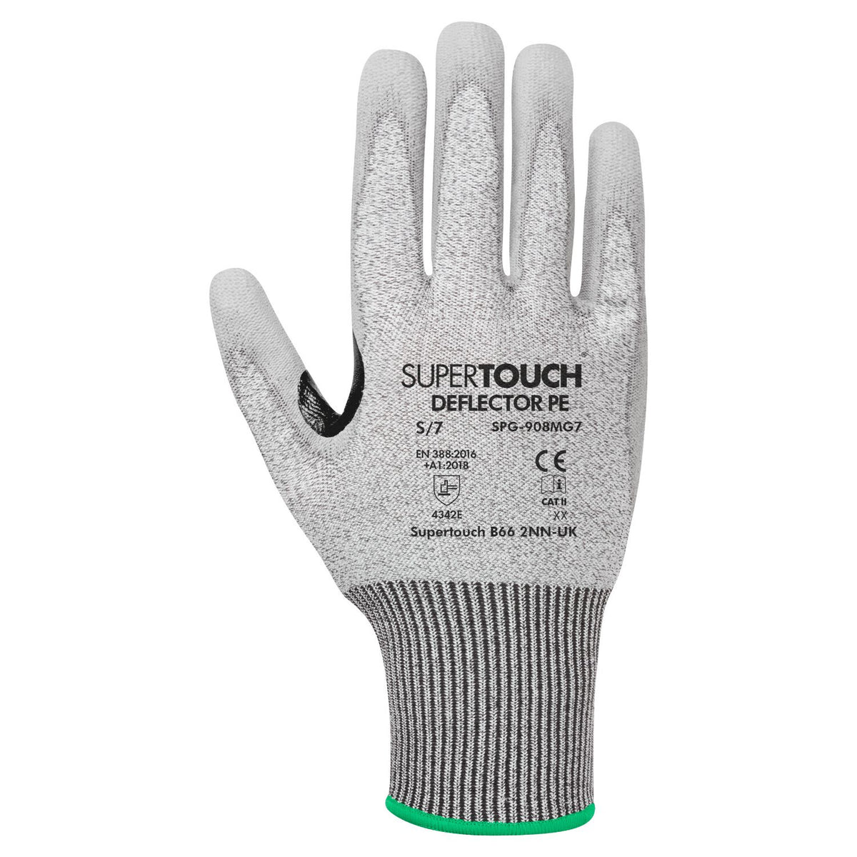 Supertouch Deflector PE Cut Level E PU Gloves, image 2