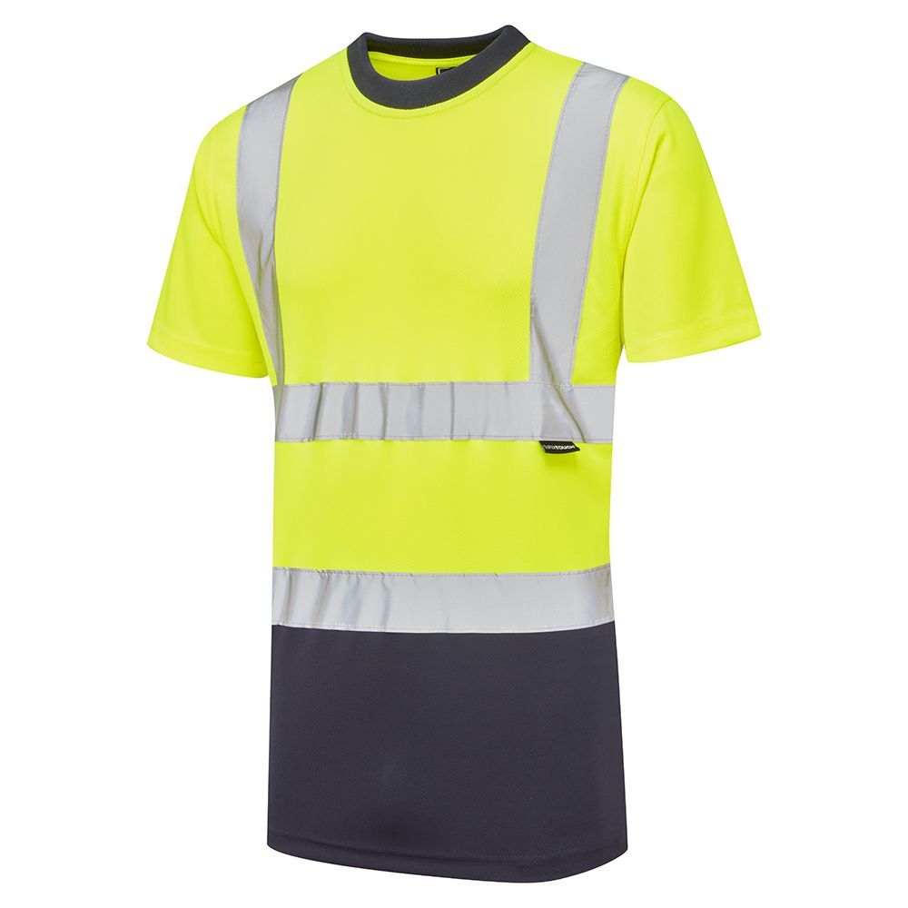 Supertouch Hi-Vis 2 Tone Yellow T-Shirt, main product image