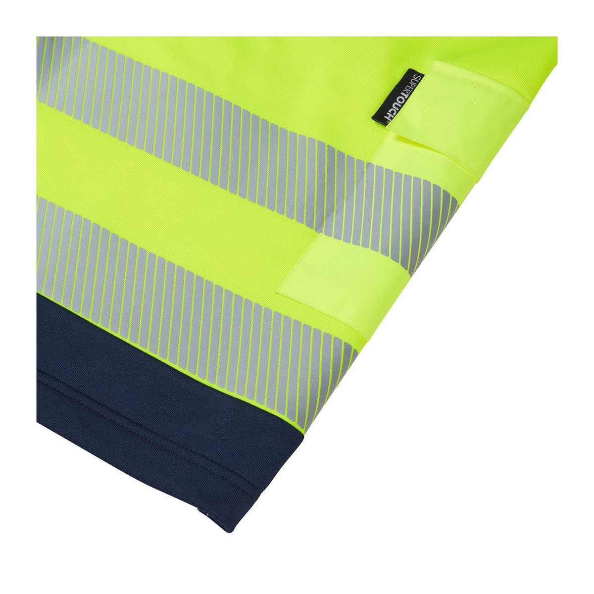 Supertouch Blue Sphere - Essentials Hi-Vis Eco CottonCool Yellow Shorts, image 3