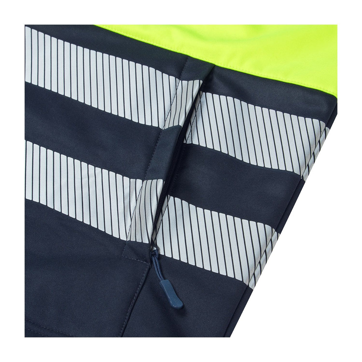 Supertouch Blue Sphere - Essentials Hi Vis Eco Coolair Yellow Softshell Gilet, image 3