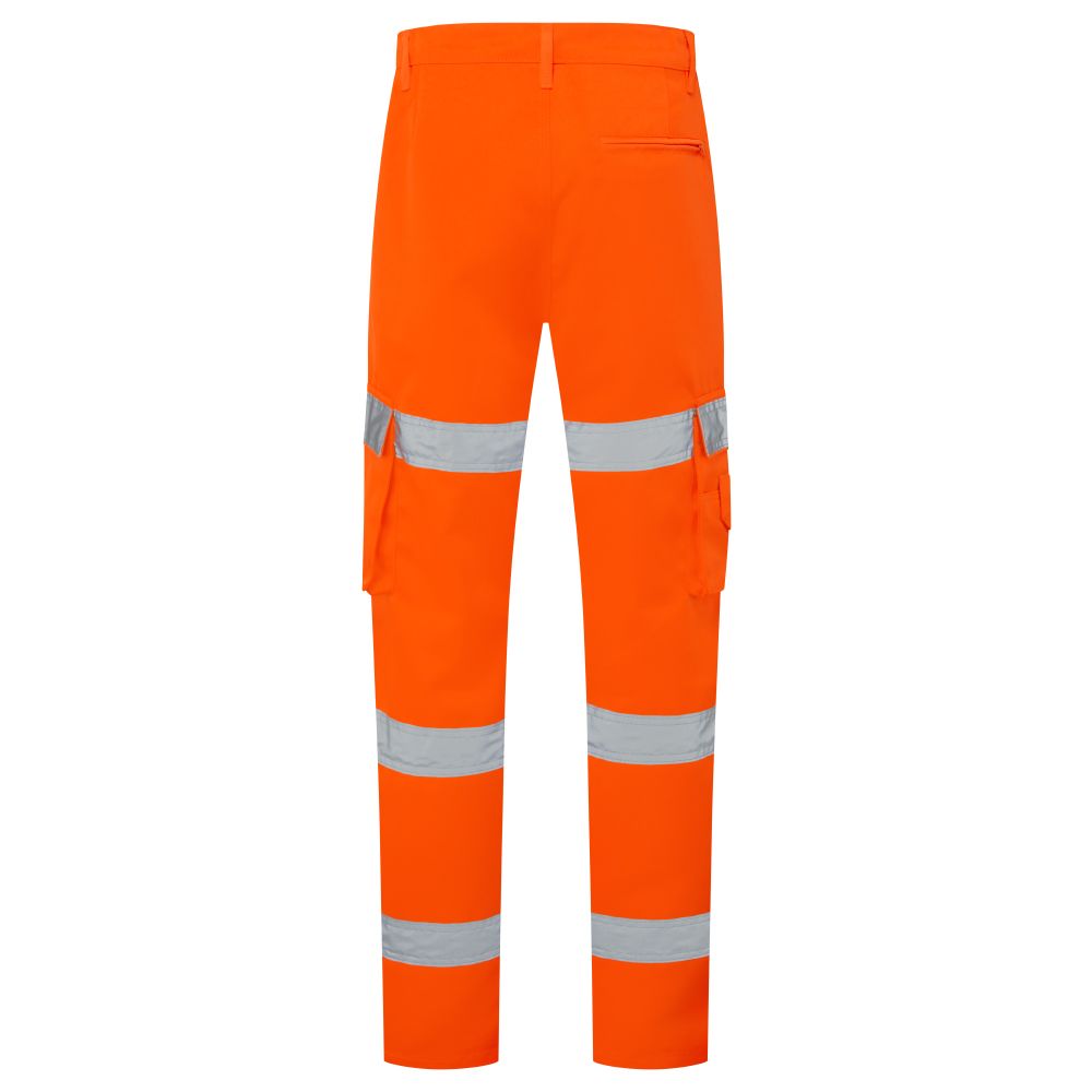 Supertouch - Hi Vis 3 Band Combat Trousers, image 2