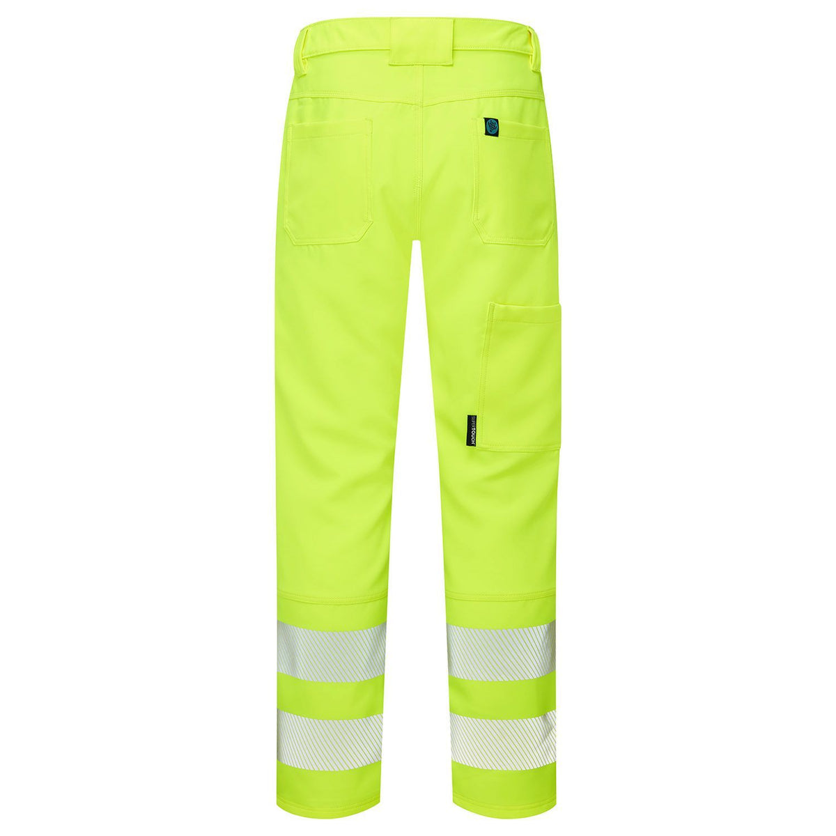 Supertouch Blue Sphere - Essentials Hi Vis Eco Coolair 4-Way Stretch Yellow Trousers, image 3