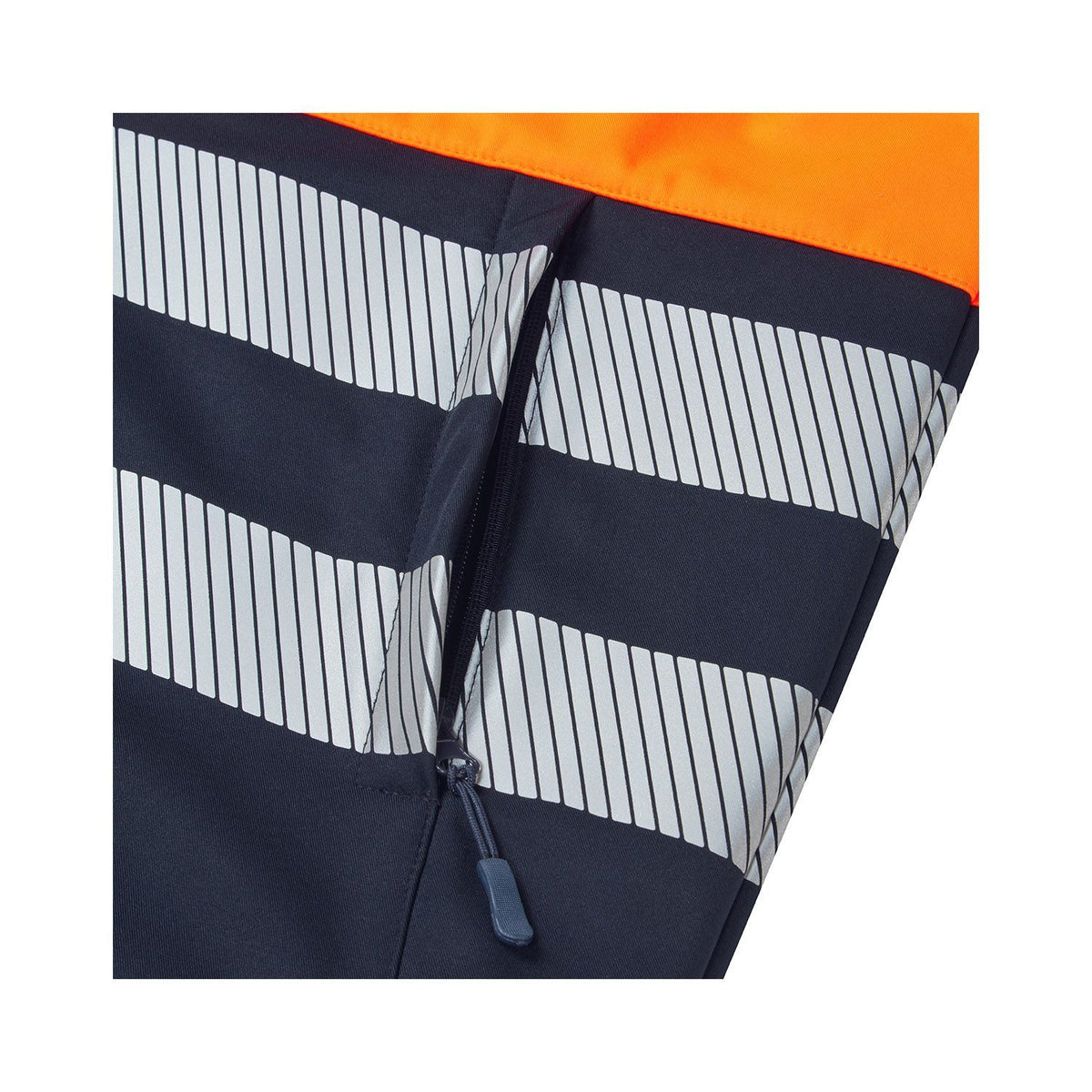 Supertouch Blue Sphere - Essentials Hi Vis Eco Coolair Orange Softshell Gilet, image 3