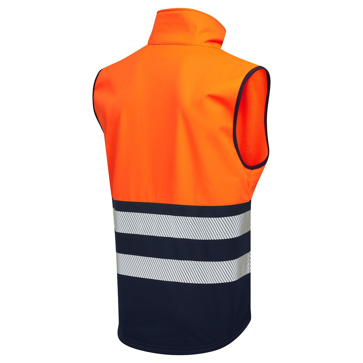 Supertouch Blue Sphere - Essentials Hi Vis Eco Coolair Orange Softshell Gilet, image 5