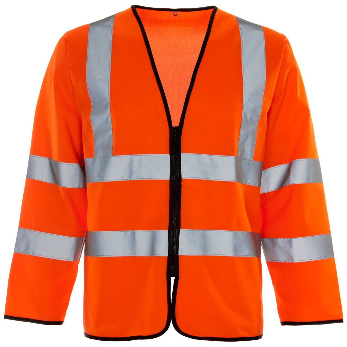 Supertouch - Hi Vis Long Sleeved Vest - Zip, main product image