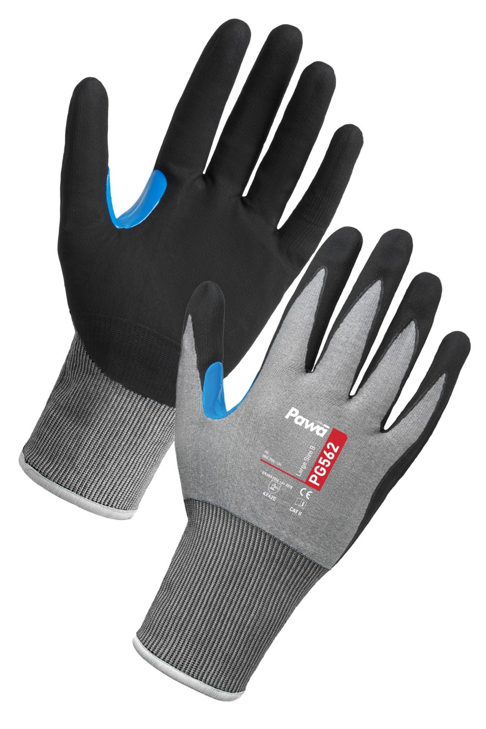 Pawa PawaÂ PG562 Cut E Cut-Resistant Nitrile Gloves, main product image