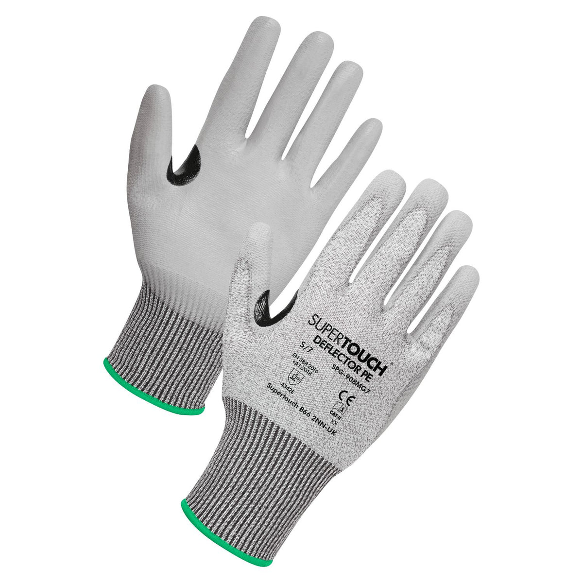 Supertouch Deflector PE Cut Level E PU Gloves, main product image