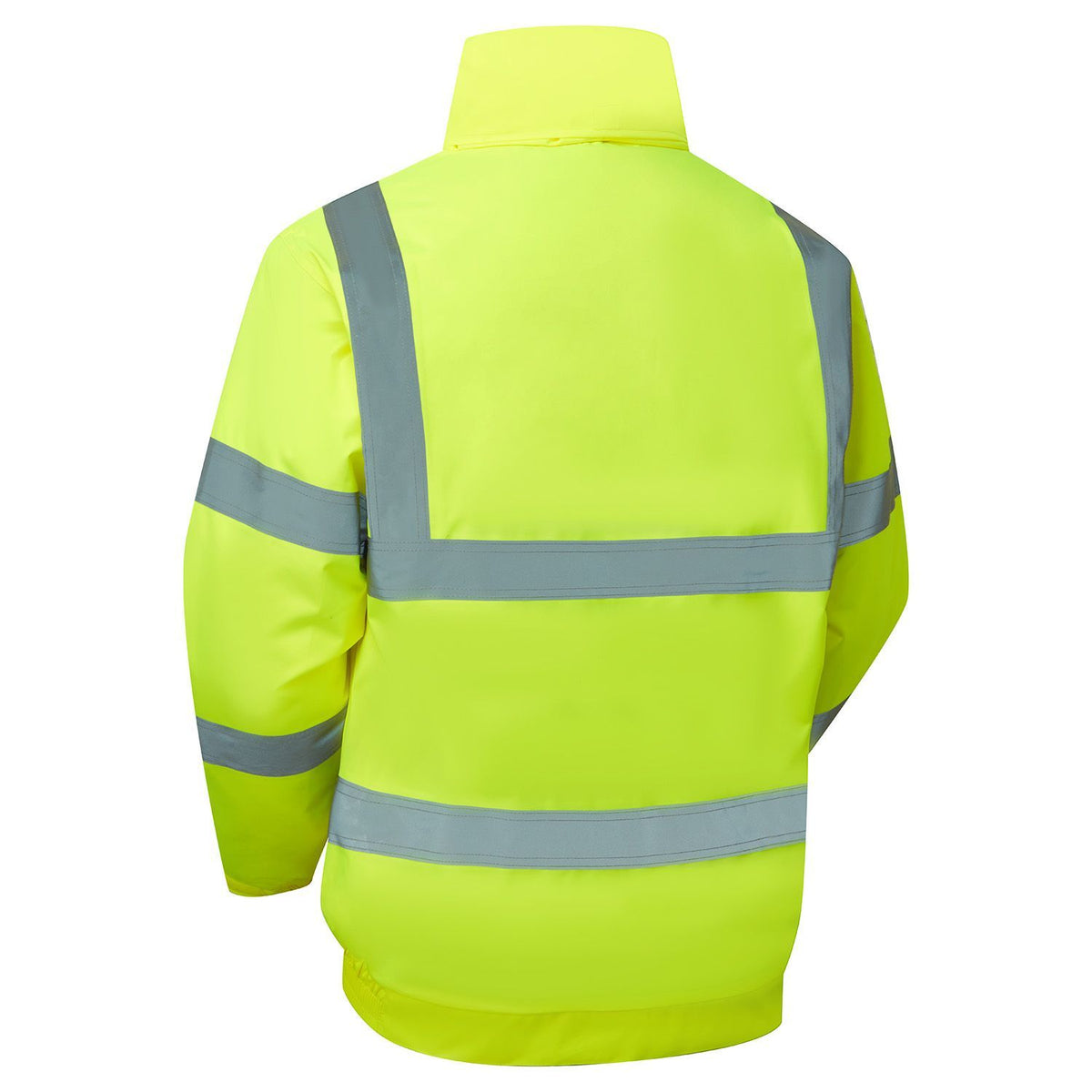 Supertouch Blue Sphere - Supertouch Eco Hi Vis Yellow Bomber Jacket, image 4